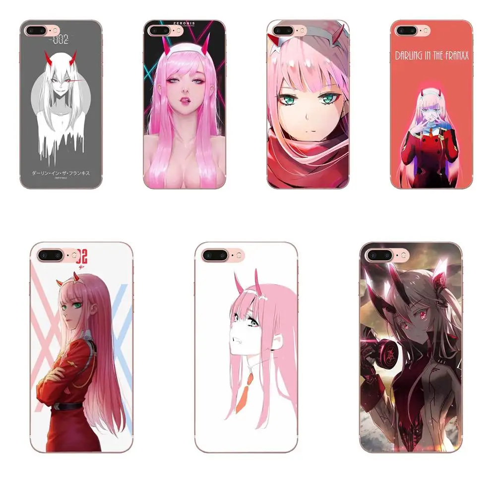Мягкий чехол для Xiaomi Mi3 Mi4 Mi4C Mi4i Mi5 Mi 5S 5X 6 6X A1 Max Mix 2 Note 3 4 Darling In The Franxx Новые