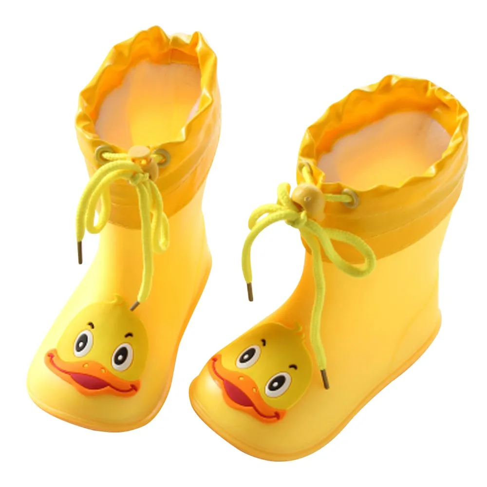 Children's shoes Rain Boots Winter Baby Boys Girls Snow fashion Rubber boots dropshipping | Мать и ребенок