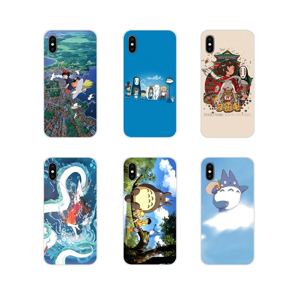 Чехол для телефона с Тоторо унесенным спиралью Ghibli Miyazaki Huawei P Smart Mate Honor 7A 7C 8C 8X9 P10 P20