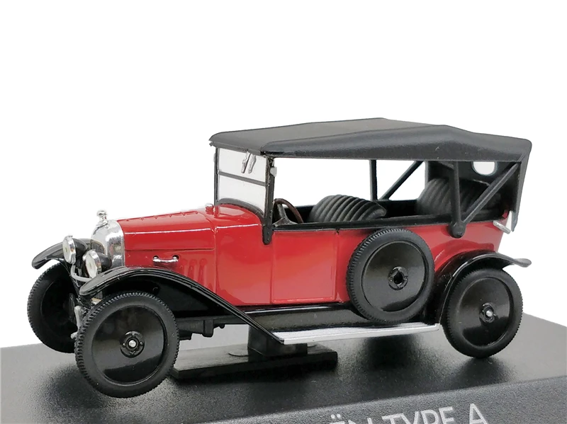 1:43 Norev Citroen 7C Faux-Cabriolet тяга 7C тип A винтажная Классическая литая под давлением модель автомобиля - Цвет: Type A Red