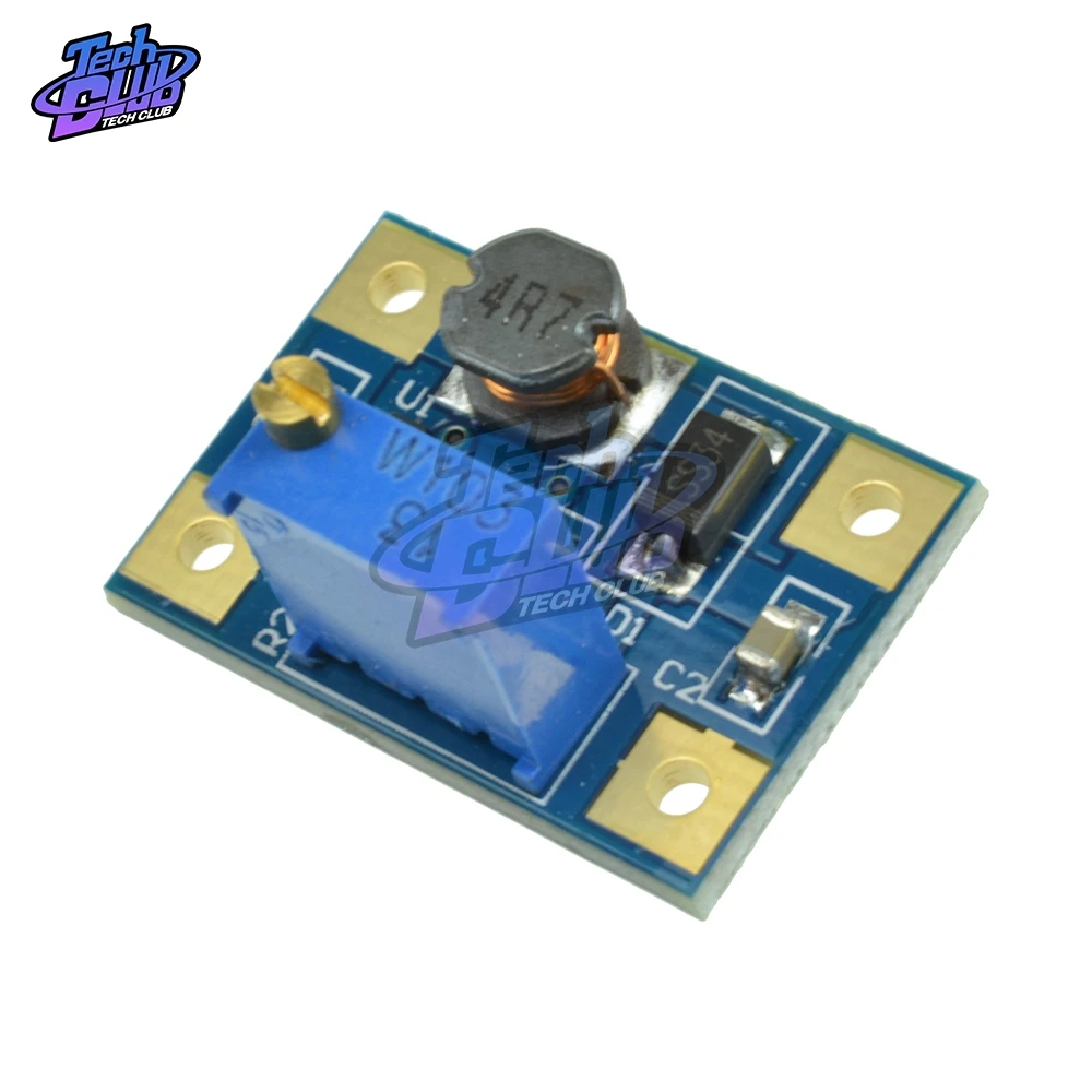 SX1308 DC 2 24V постоянного тока до 28 в Step Up Регулируемый силовой модуль повышающий