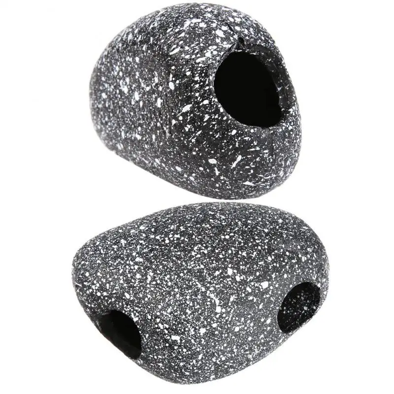 Забавный керамический тент для аквариума 1 шт. камень многофункциональный Cichlid 2