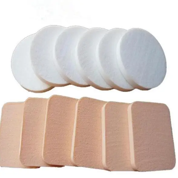 20 шт. губка Пуховки для пудры составляют губки Уход за кожей лица мягкой Для