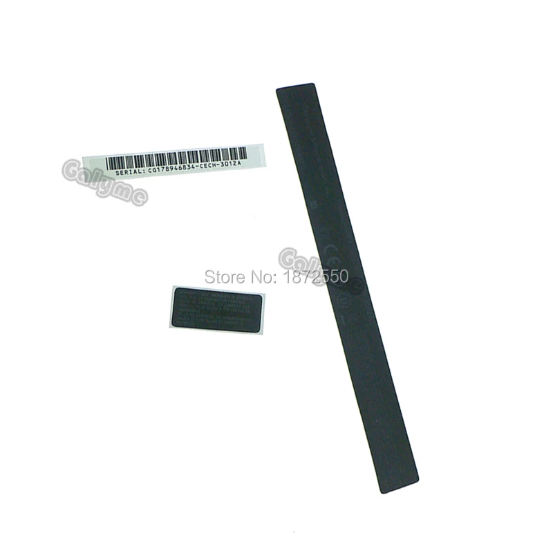 30sets/lot Plastic For PS3 Playstations 3 Console Slim CECH-3012A 3K 3000 Housing Shell Sticker Label Seals Game Repair Parts |