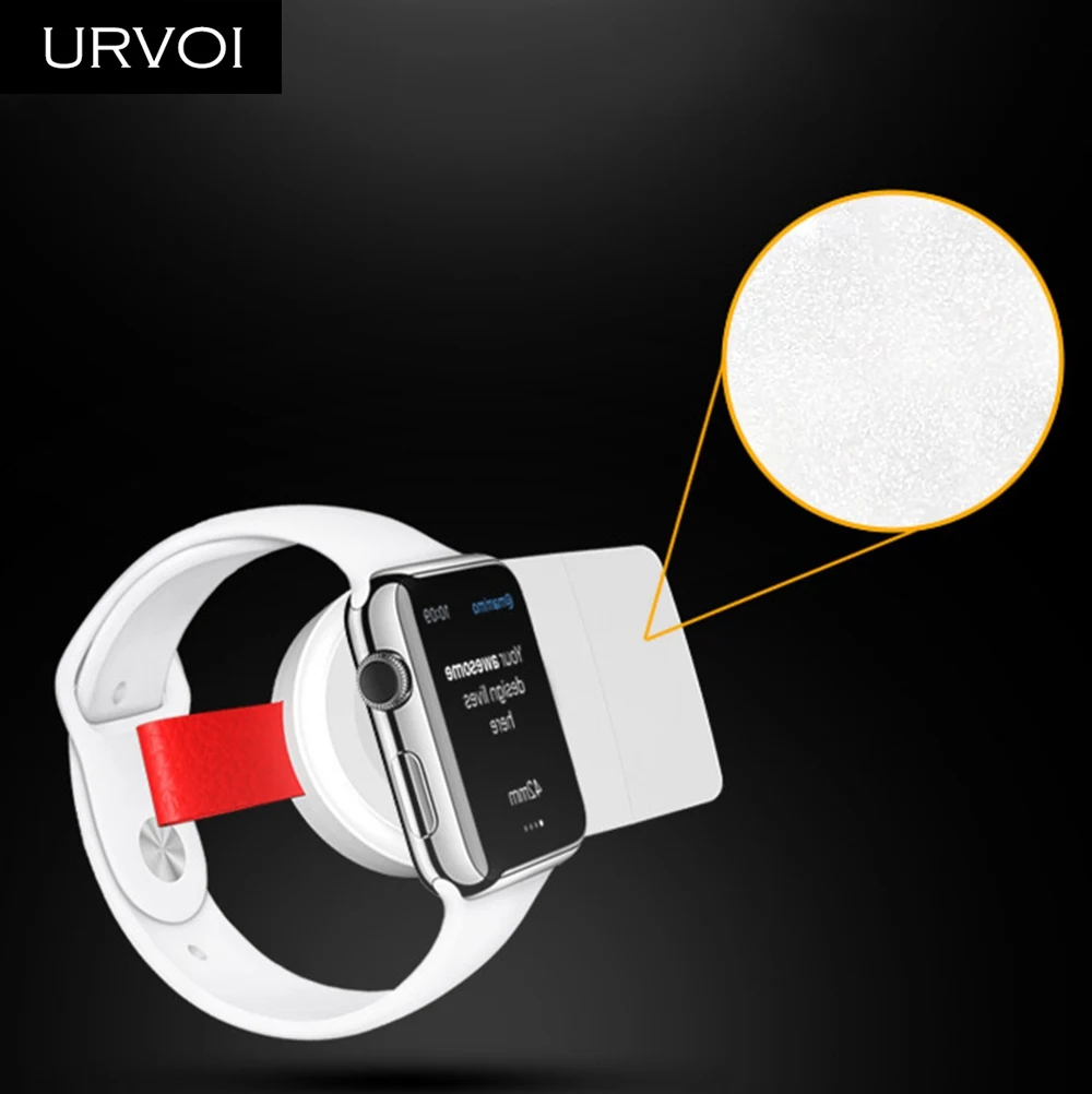 URVOI зарядное устройство для Apple Watch series 4 3 2 1 портативный беспроводной держатель для зарядки удобный Магнитный стенд 2 Вт вход USB разъем