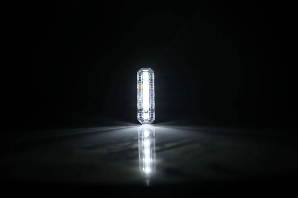 Велосипедный пластиковый светильник перезаряжаемый водонепроницаемый высокой