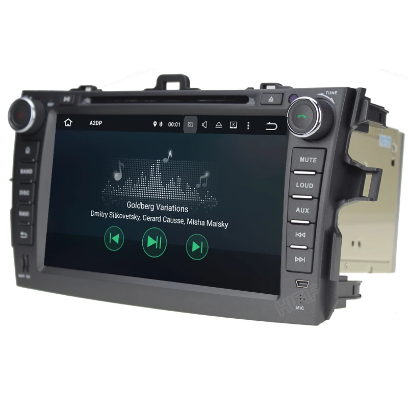 IPS 4 + 32G Android 8 0 Рулевое колесо для Toyota Corolla 2008 Octa Core автомобильный DVD-плеер