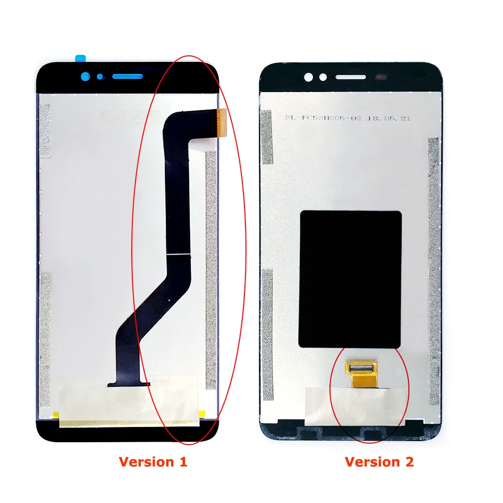 100% Протестировано для Ulefone S8 Pro ЖК дисплей + сенсорный экран дигитайзер стеклянная