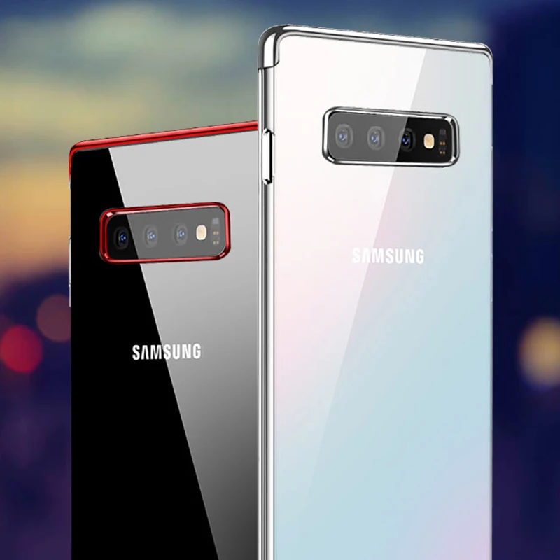 Чехол CASPTM для Samsung S10 Plus S10e Ультратонкий Мягкий чехол из ТПУ телефона Galaxy S9 S8 |