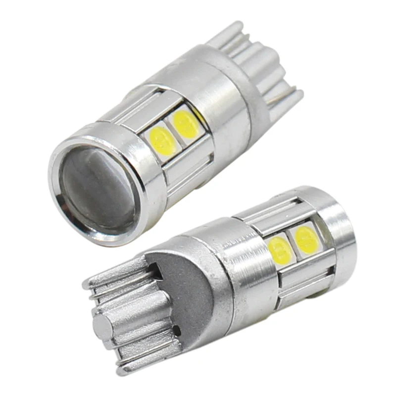 2 шт., светодиодные габаритные огни T10 Canbus светильник 5w 9SMD 3030 168 WY5W 9SMD 2 шт., светодиодные габаритные огни T10 Canbus светильник 5w 9SMD 3030 168 WY5W 9SMD