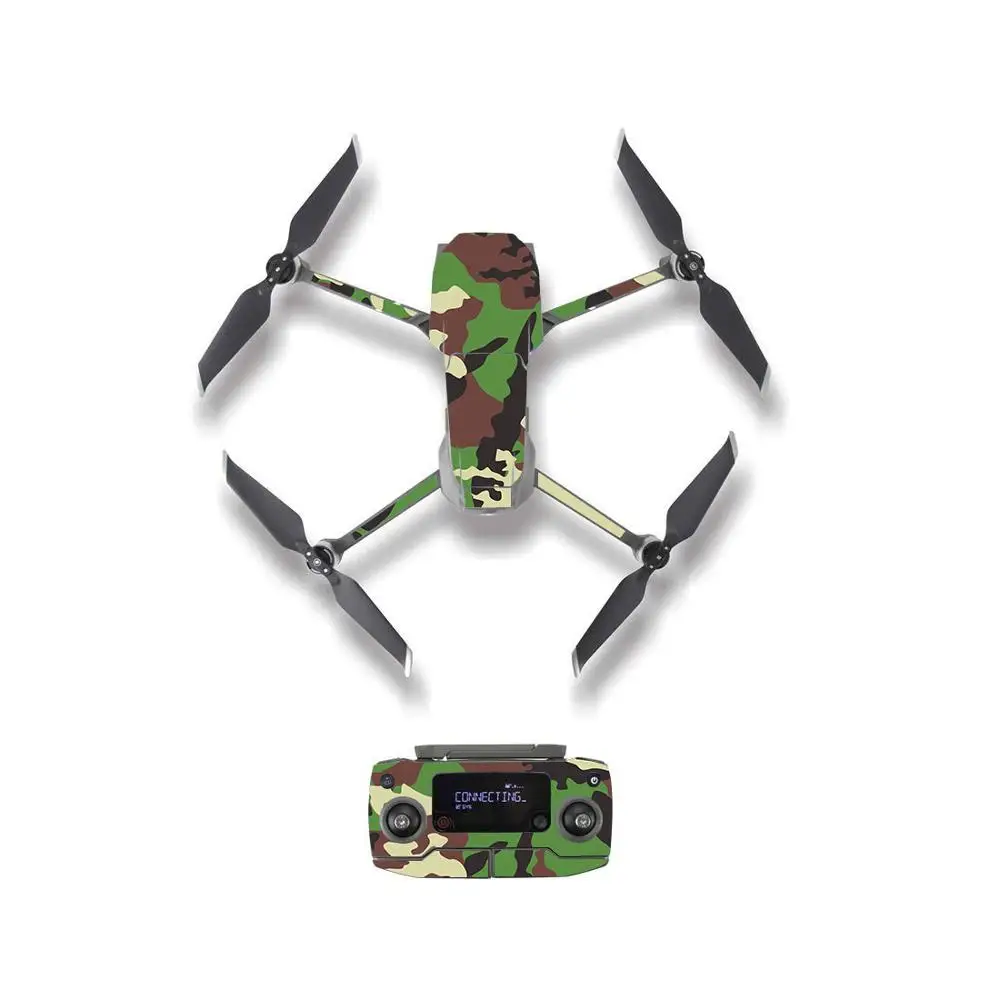 ZJZ-YSDJM20096 27 Стиль s камуфляж стилизованное покрытие Стикеры для DJI Mavic 2 Pro и зум Drone средства ухода за кожей пульт дистанционного управления батарея защиты плёнки - Цвет: ZJZ-YSDJM20096