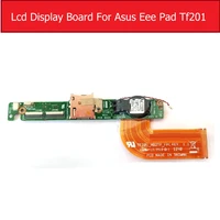 genuine sim card tray lcd display board for asus eee pad tf201 lcd screen connector flex cable small parts replacement repair