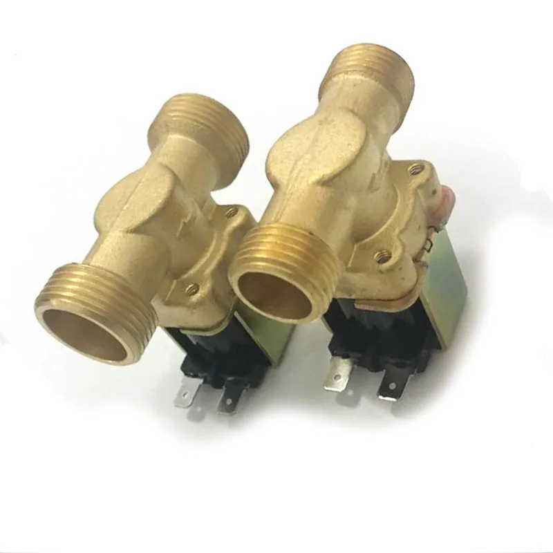 G1/2 'латунный нормально закрытый воздушный Соленоидный клапан N/C 12v 24v 220v G3/4