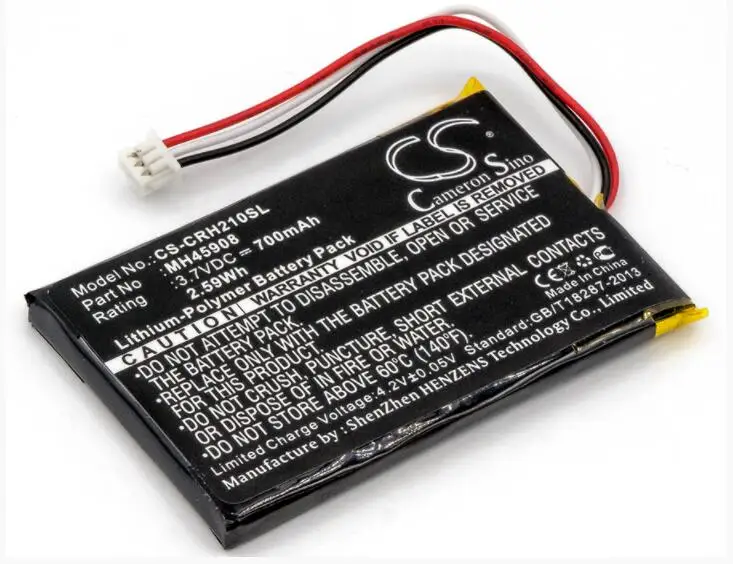 Аккумулятор Cameron Sino 700 мАч для CORSAIR игровая беспроводная гарнитура H2100 Dolby 7 1 9011136 AP