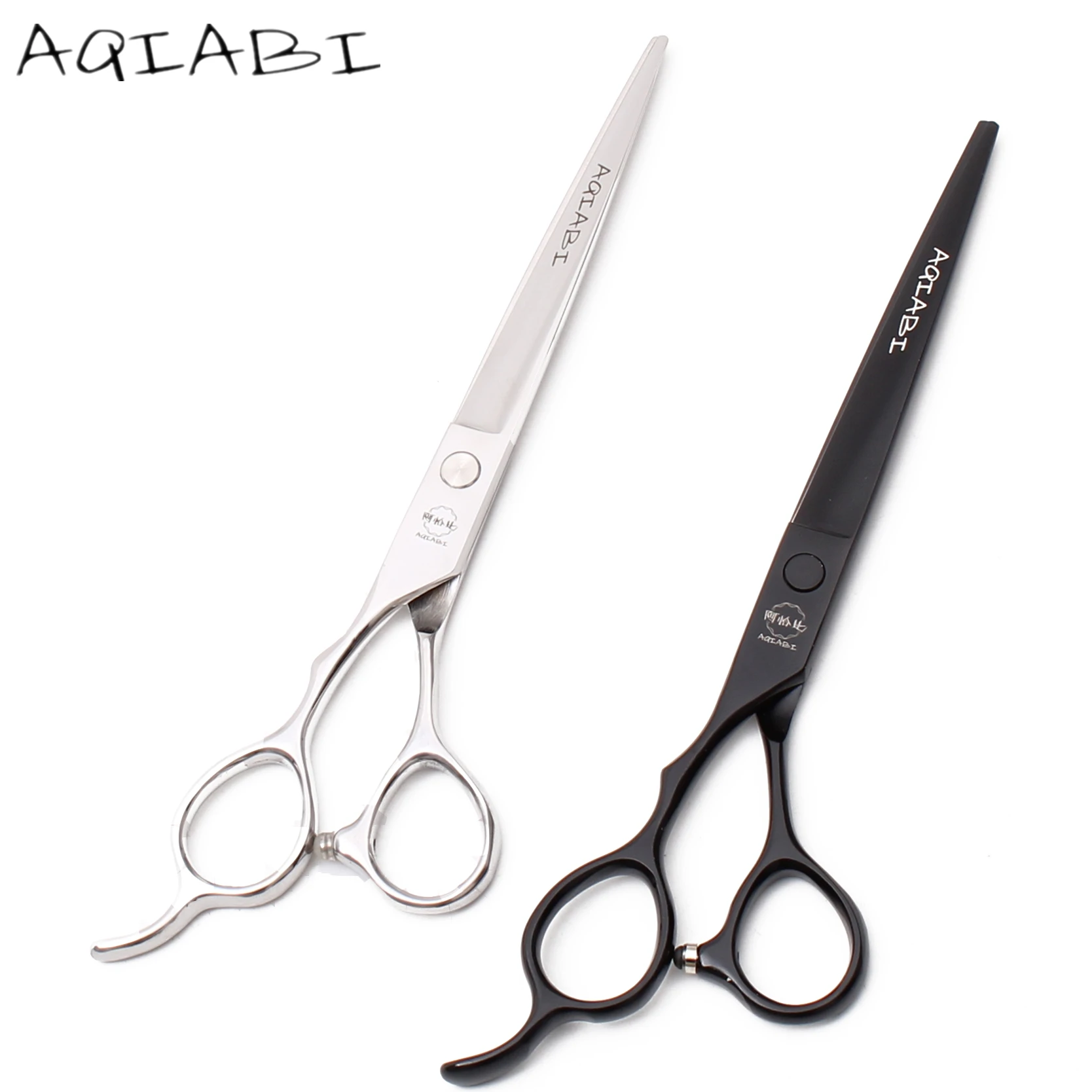 

Парикмахерские ножницы A8001 для левой руки, профессиональные ножницы для стрижки волос 5,5, 6, 7 дюймов, филировочные ножницы