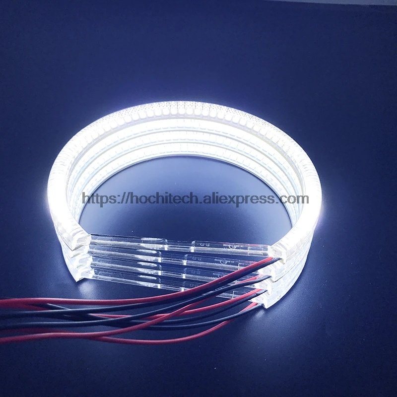 HochiTech белый гало светильник автомобиля smd светодиодный ангельские глаза кольцо