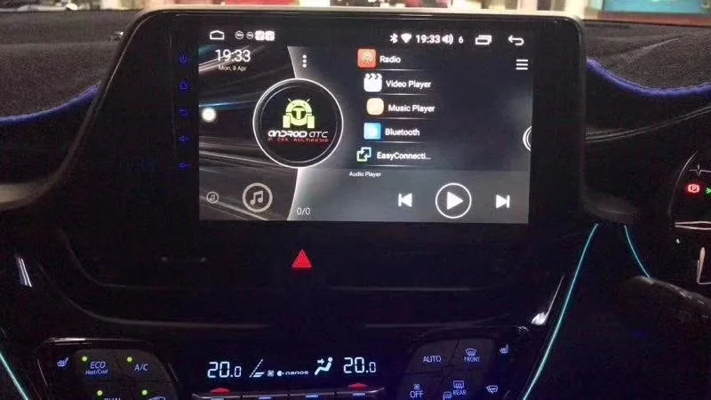 9 дюймов Android 8 0 1din Автомобильный мультимедийный плеер GPS навигация для Toyota CH-R CHR