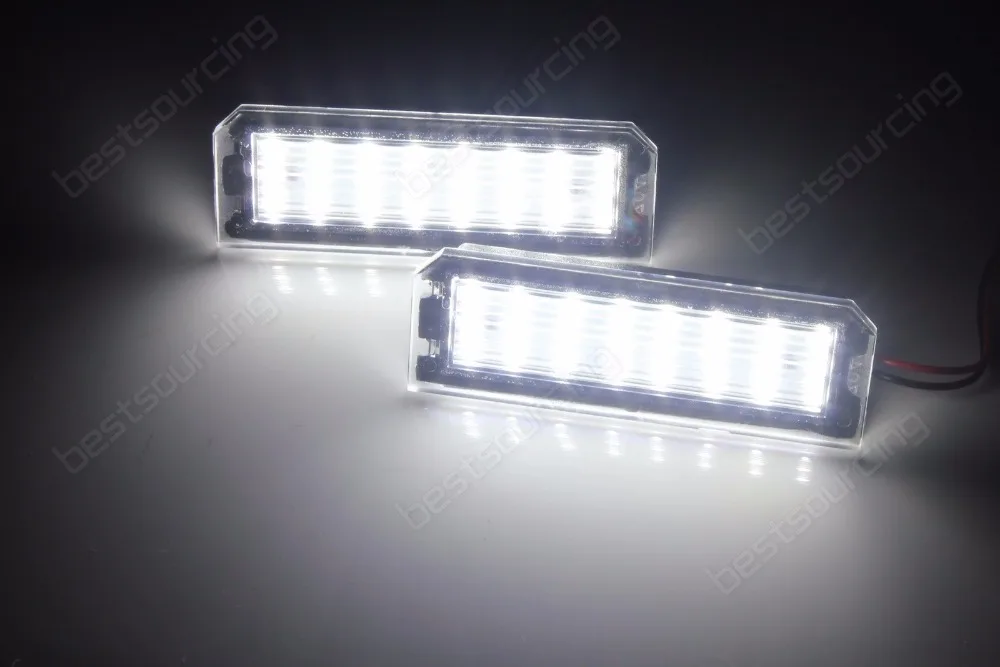 ANGRONG 2x номерной знак светодиодный свет для Land Rover Range Rover Sport(L494) 2013+ Range Rover(L405) 2012+(CA292