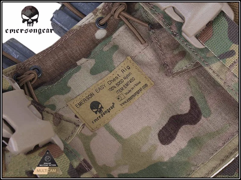 EmersonGear легкая Грудь Rig страйкбол боевой Молл жилет EM7450|vest airsoft|airsoft multicam vestairsoft chest |