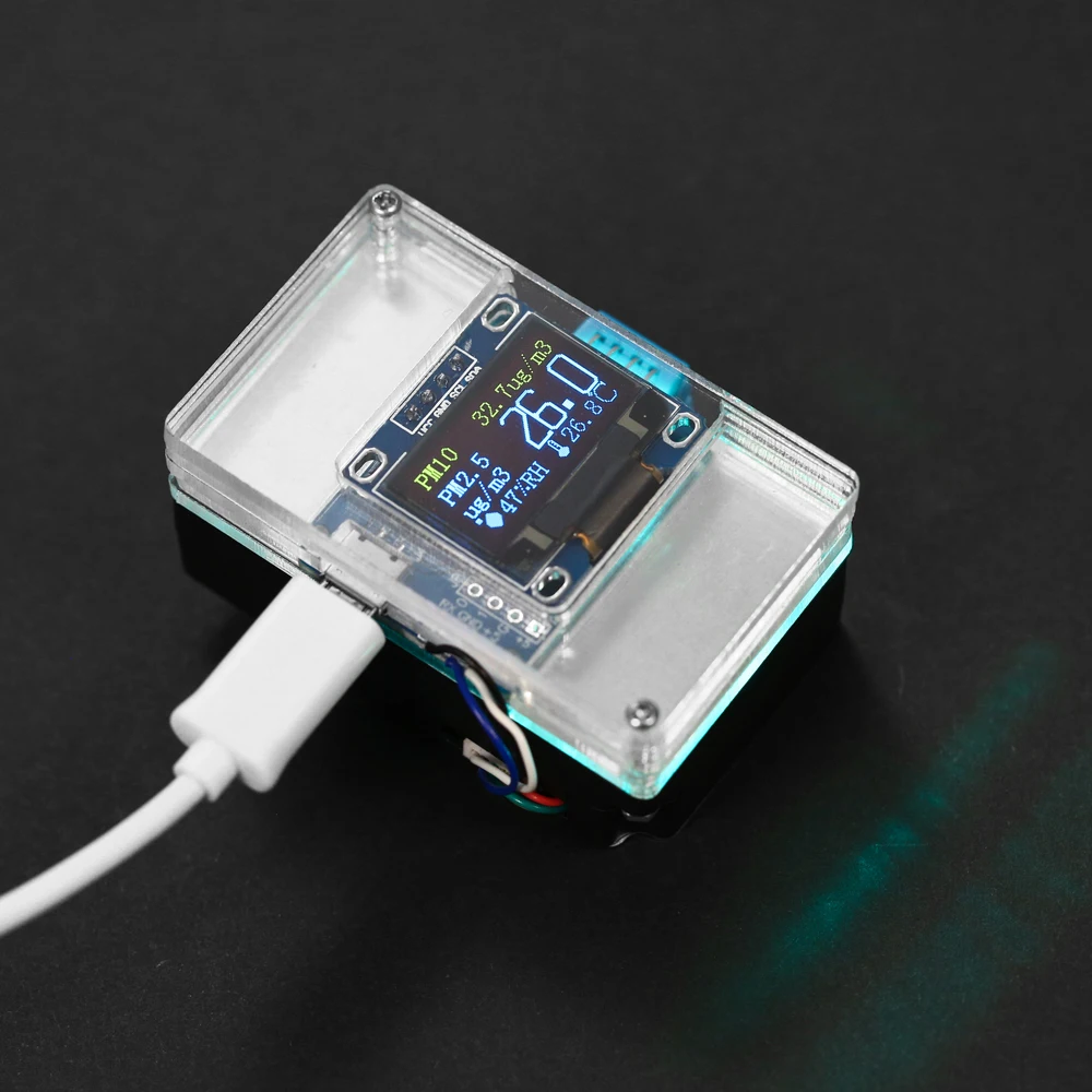 DIY PM2.5 детектор окружающей среды комплект тестер Измеритель Качества Воздуха