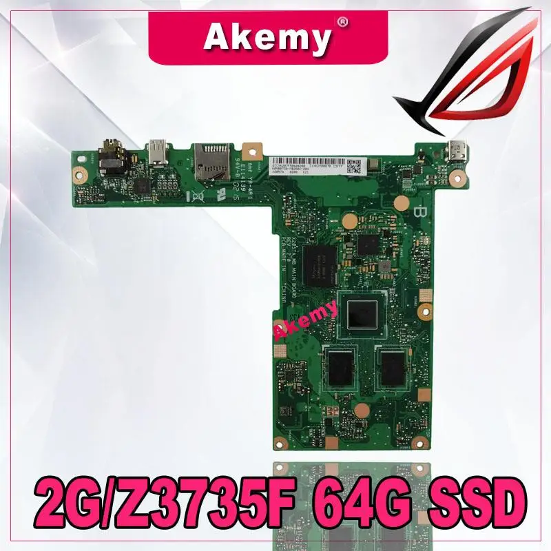 Akemy X205TA материнская плата для ноутбука For Asus X205T 2G/Z3735F 64G SSD Материнские платы  | Материнские платы -32972446207