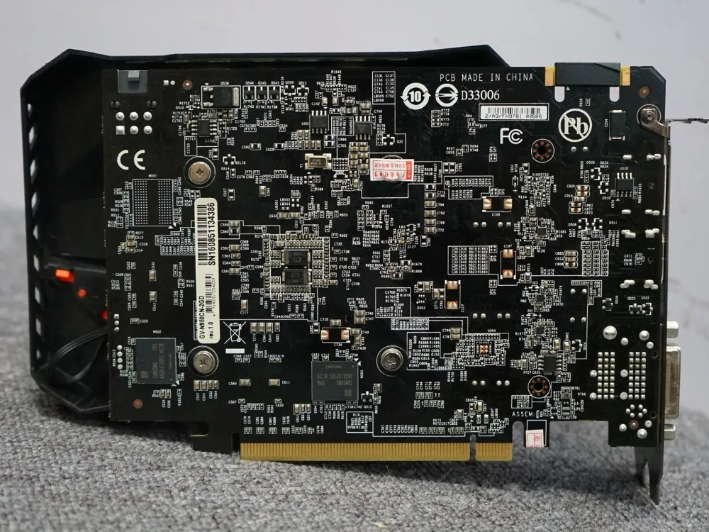 Видеокарты Gigabyte GT950 GTX950 2 гб DDR5 128 бит nVIDIA для настольных пк PCI Express 3 0 компьютерные