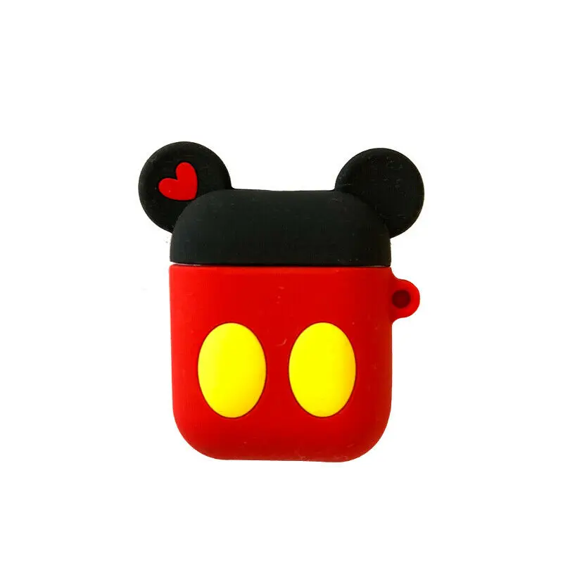 24 For Apple AirPods Silicone Charging Headphones Cases 3D Cartoon Wireless Bluetooth Earphone Case For Airpods Protective Cover - Цвет: 24