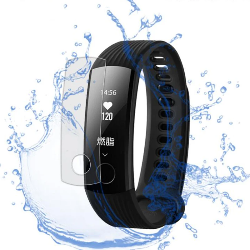 5 шт против царапин мягкая ТПУ Ультра прозрачная защитная пленка для huawei Honor Band 3 умный Браслет полная защита экрана