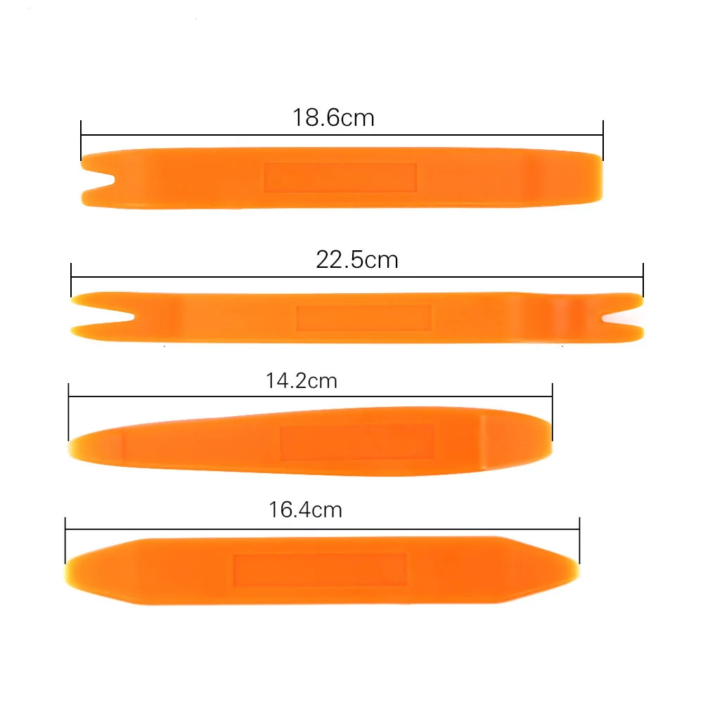 

4pcs Auto Car Radio Door Clip Panel Trim Dash Audio Removal Installer Pry Tool