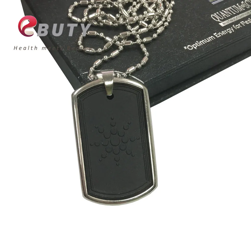 Прямоугольная кулон из квантовой лавы модные ювелирные изделия ожерелье