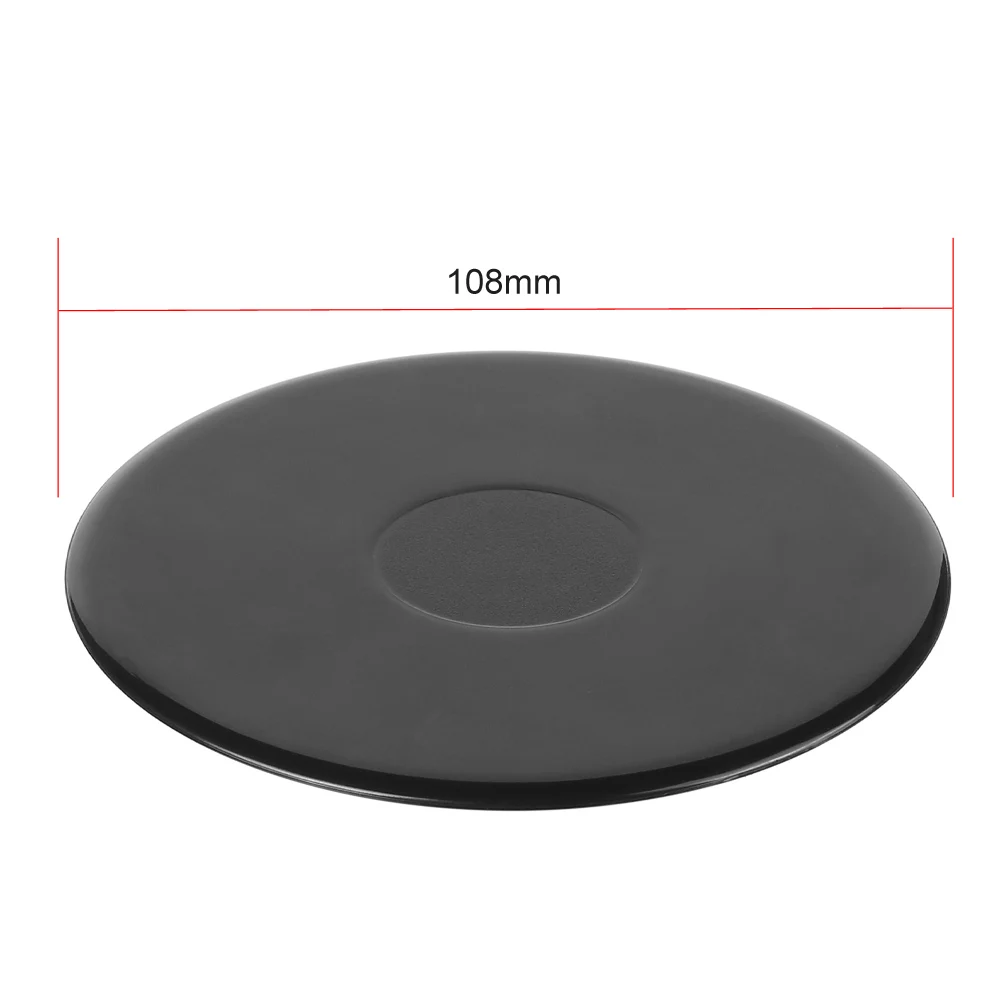 10 pcs 108mm Yianerm 10 шт. в упаковке, держатель на присоске, черная Жесткая база, аксессуар с 3 м клейким фиксированным креплением для присосок телефона/планшета, подставка - Цвет: 10 pcs 108mm