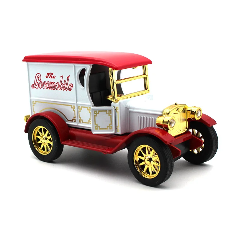 1:32 литье под давлением винтажная классическая модель автомобиля из сплава звук и