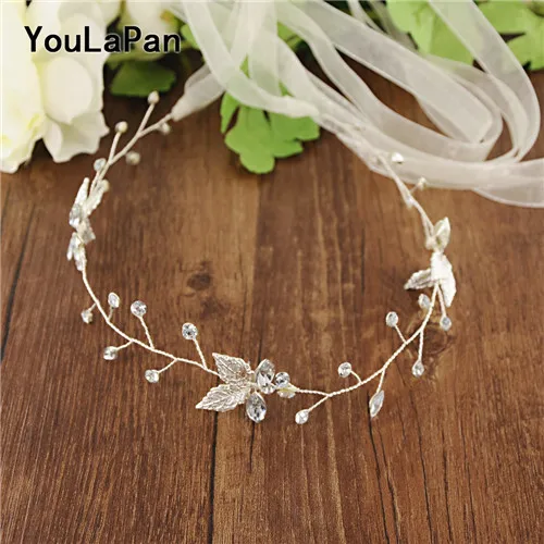 Ivory organza YouLaPan SH114 пояс с серебряными/золотыми листьями, стразы для вечернего платья, пояс для невесты, свадебное платье, пояс с поясом, вечерние ремни - Цвет: Ivory organza