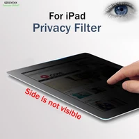 szegychx 9 7 pet 180 privacy filter screen anti glare table pc protector film for ipad 9 7 2017 new air 1 air 2 pro 9 7 general