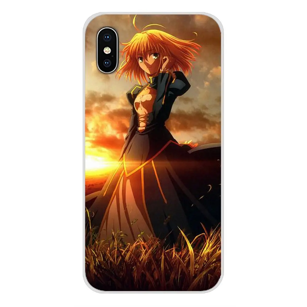 Для Samsung Galaxy J1 J2 J3 J4 J5 J6 J7 J8 Plus 2018 Prime 2015 2016 2017 TPU прозрачные чехлы крышка Fate Zero Stay Night