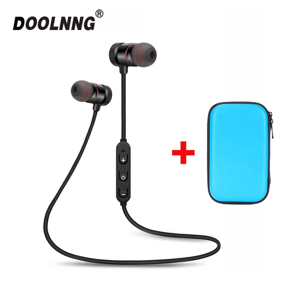 DOOLNNG M5 спортивные Беспроводной Bluetooth наушники Металлические Магнитные стерео Bass