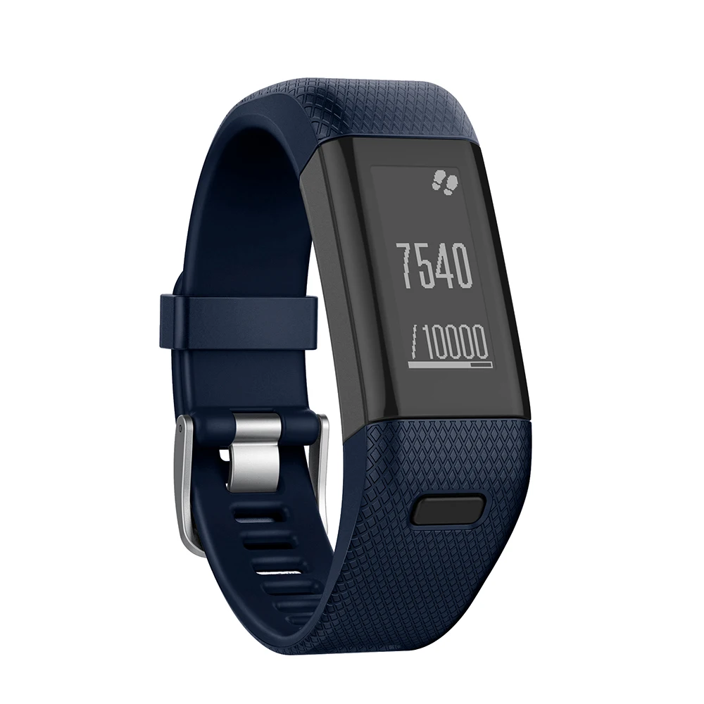 Ремешок силиконовый для смарт-часов Garmin Vivosmart HR + | Наручные часы