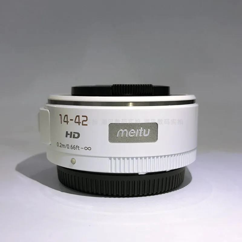 Новый зум объектив Meitu 14 42 F3.5 5.6 ASPH OIS для камеры Panasonic Olympus Micro 4/3 SLR G70 GH4 GH5 GF3
