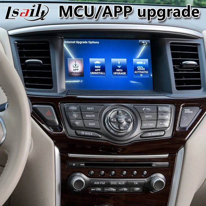 Android 7,1 Автомобильный видео интерфейс для Nissan Pathfinder/370Z, gps-навигация для 2013- лет автомобилей с 3 Гб оперативной памяти 32 Гб rom