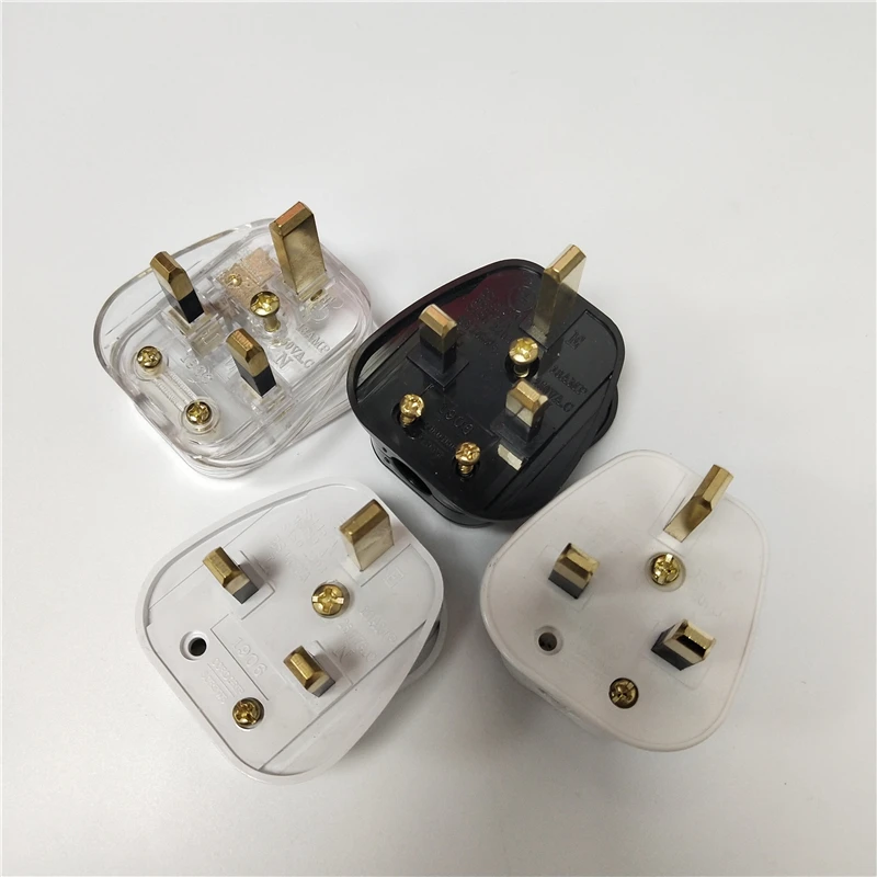 

13A UK plug 3 flat pin british standard plug with switch BS 1363/A approved