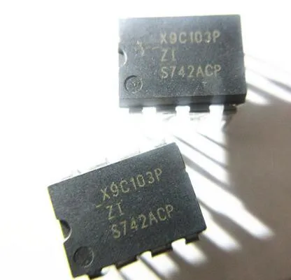 1 шт./лот X9C103P X9C103 DIP 8 E2POT высококачественный Нелетучий цифровой