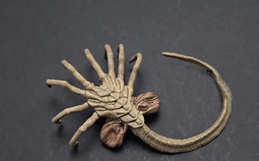 1:6 чужой Хищник Прометей звезда зверь FACEHUGGER личинка Игрушечные лошадки для 12