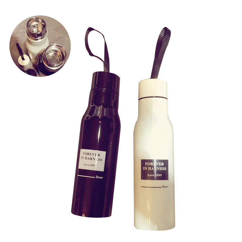 Insulation Cup Leak-Proof Seal Sport Drinking Coffee Portable Travel Sports Vacuum Cups Creative Personality Wine Bottle | Дом и сад