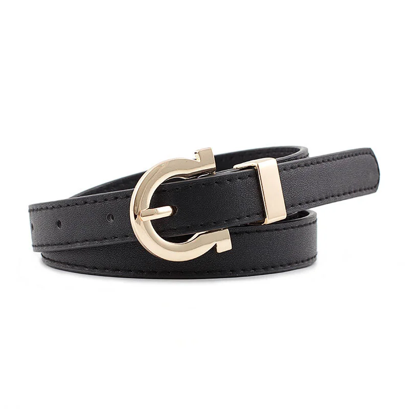 New ladies belt wild fashion candy color decorative thin personality creative jeans 8 optional | Аксессуары для одежды