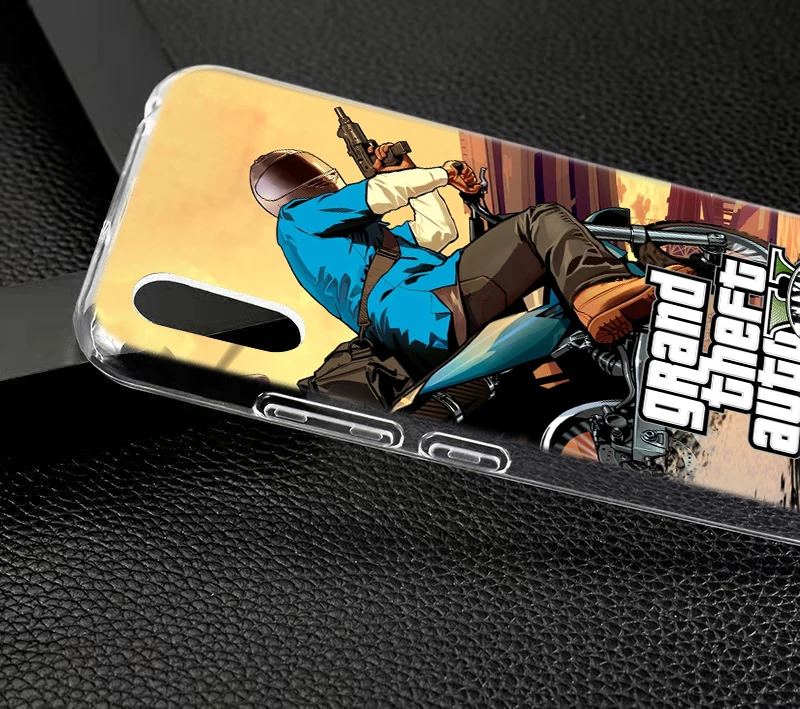 Горячий GTA 5 игровой Мягкий силиконовый чехол для Huawei Mate 10 20 Lite Pro Enjoy 8 9E Y6 Y5 2017 Y7 Y9 2019
