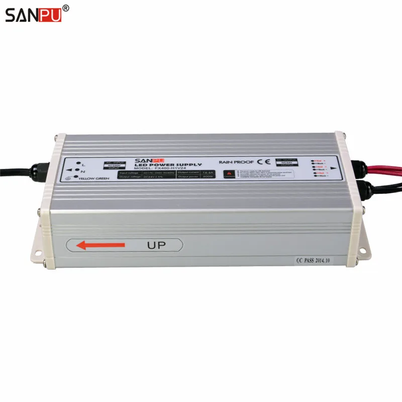 Светодиодный переключатель режима питания 400 Вт 24 В постоянного тока 16 А Драйвер