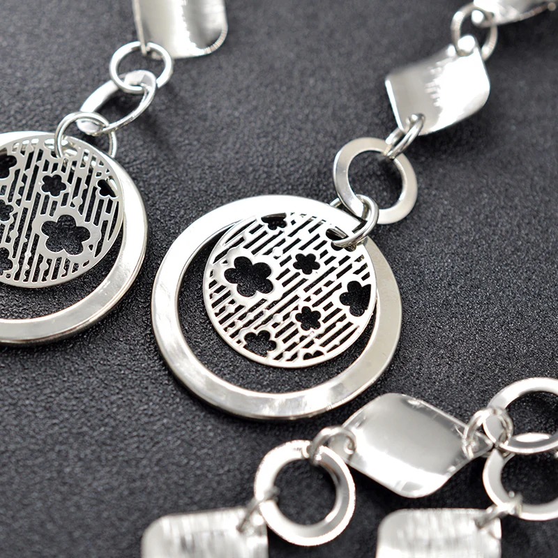 Sunny Jewelry длинные серьги-цепочки Женские Ювелирные наборы медь высокое качество