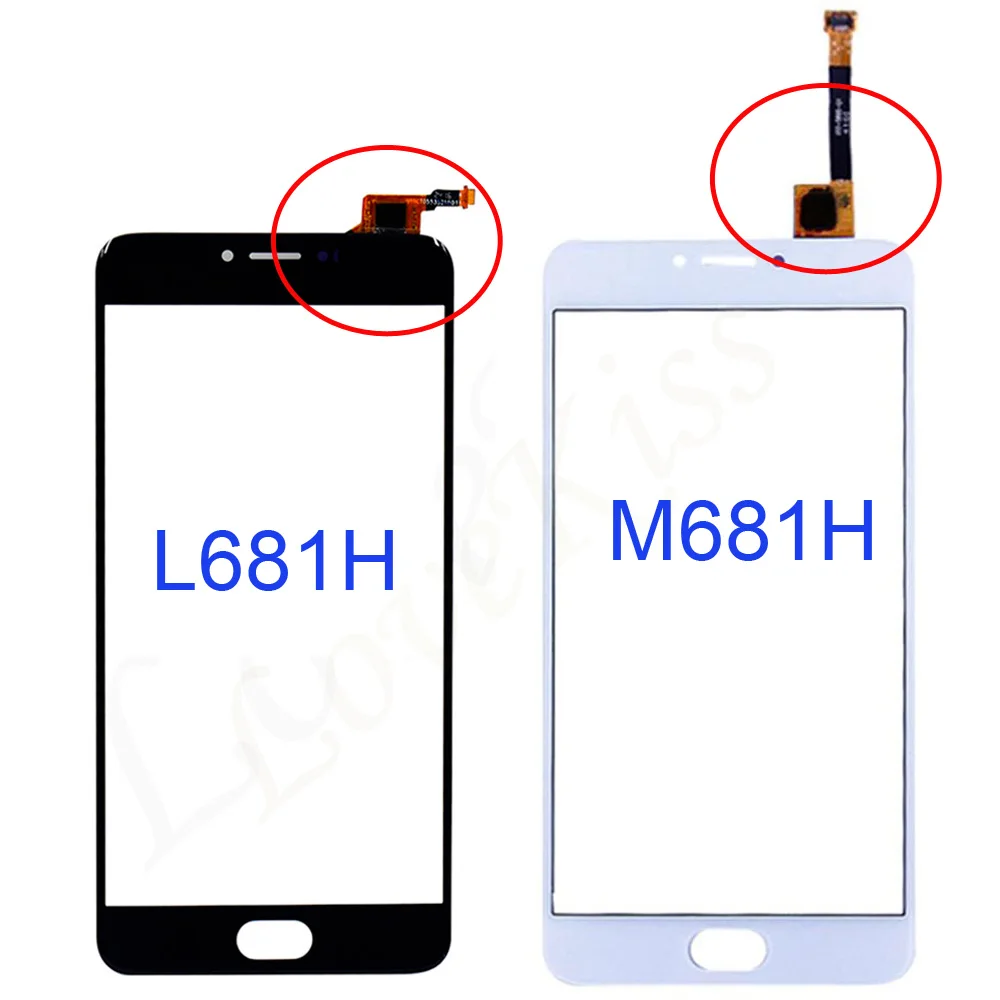 5 &quotсенсорный экран для Meizu M3 Note L681h M681h M681 L681 сенсорный дигитайзер переднее стекло