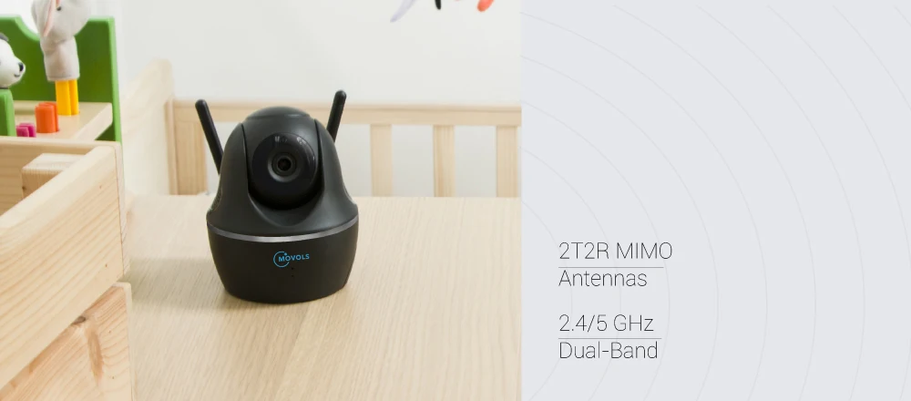 Movols домашняя камера безопасности 5MP панорамирование наблюдения/наклон Wi-Fi детский монитор 2,4G/5G Full HD 3x оптический зум Крытый K3x Pro-5MP