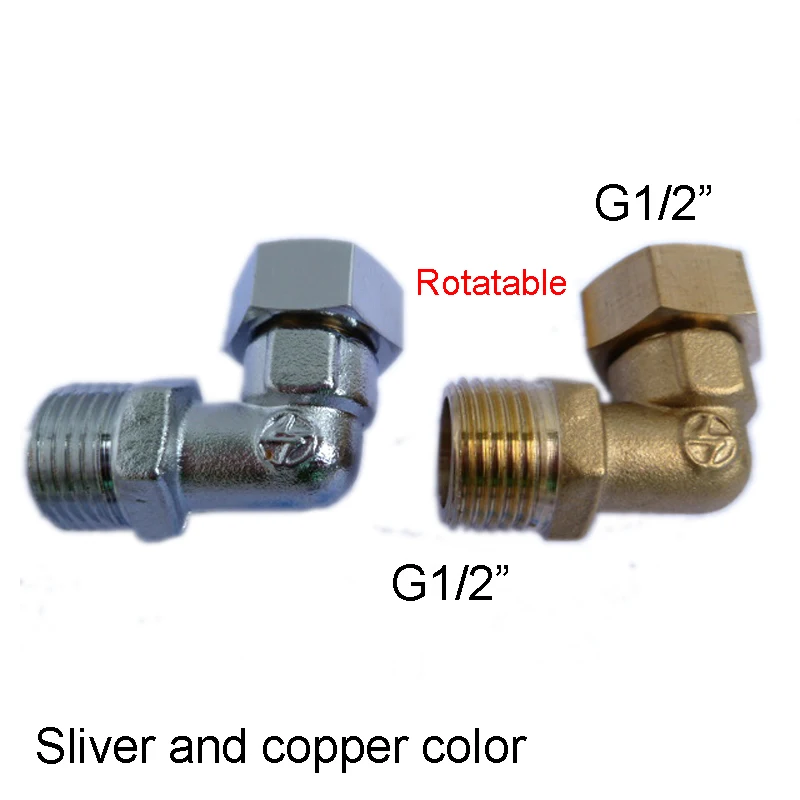 

Латунные фитинги для коленчатой трубы G1/2 ", с наружной резьбой G1/2" на внутреннюю резьбу G1/2 ", переходник для медной нагревательной машины, 1 шт...